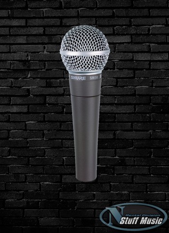 Shure SM58-LC Vocal Microphone - Rental